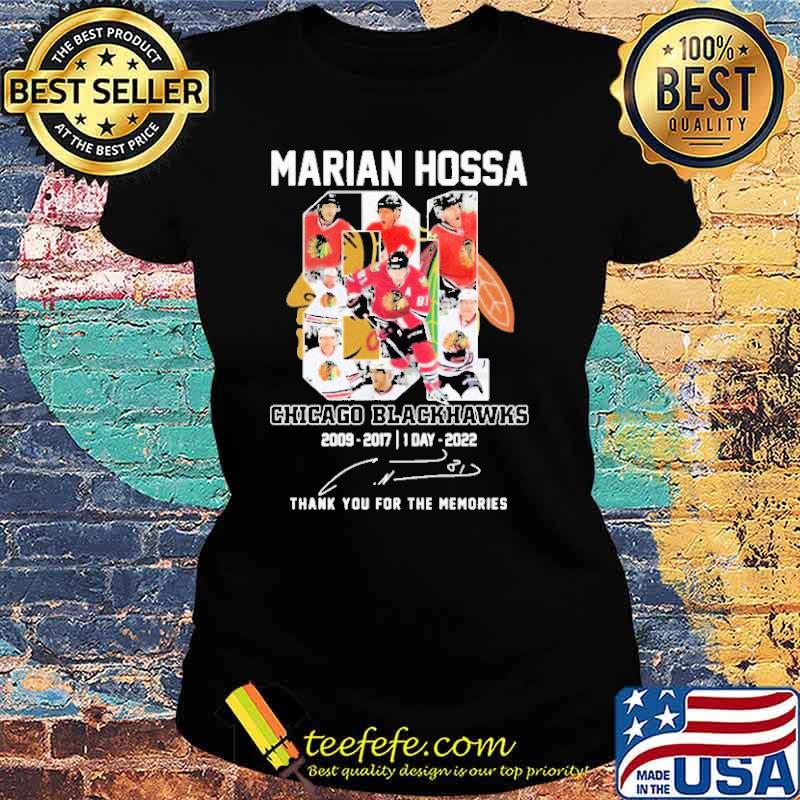 Marian Hossa 81 Chicago Blackhawks Shirt Ladies tee Marian Hossa 81 Chicago Blackhawks Shirt Ladies tee