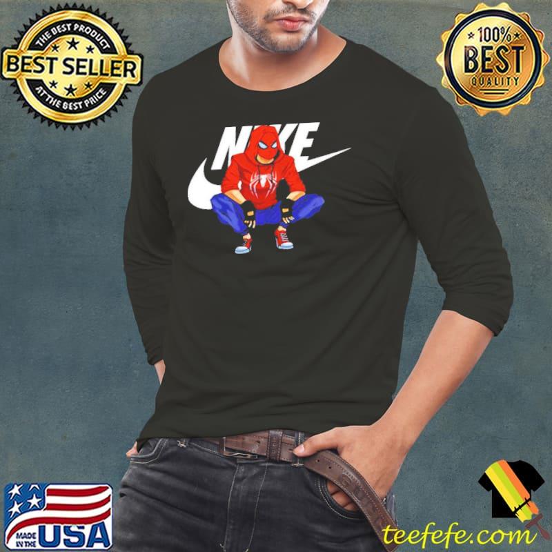 Marvel spider man nike classic s Long Sleeve Tee Marvel spider man nike classic s Long Sleeve Tee