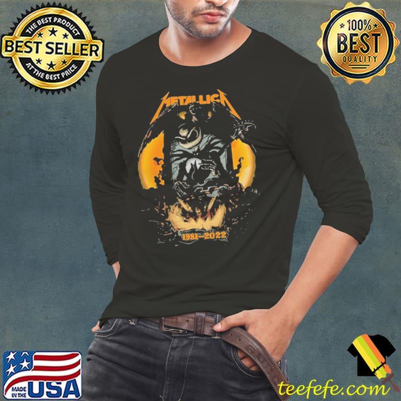 Metallica halloween Jack skellington halloween metallica 1981 2022 classic s Long Sleeve Tee Metallica halloween Jack skellington halloween metallica 1981 2022 classic s Long Sleeve Tee