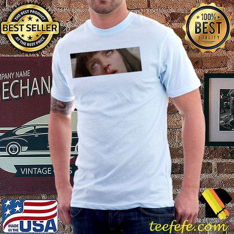 Mia wallace pulp fiction trending classic shirt Mia wallace pulp fiction trending classic shirt