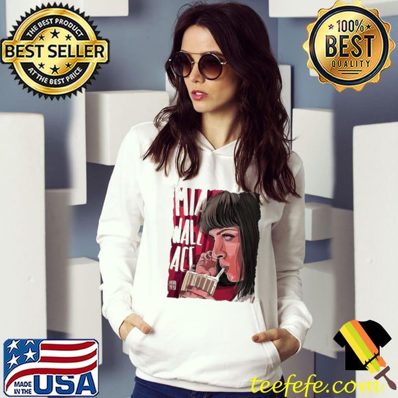 Mia wallace selfie quentin pulp fiction movie film retro super cool trending classic s Hoodie Mia wallace selfie quentin pulp fiction movie film retro super cool trending classic s Hoodie