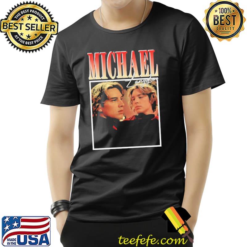 Michael langdon retro portrait shirt Michael langdon retro portrait shirt