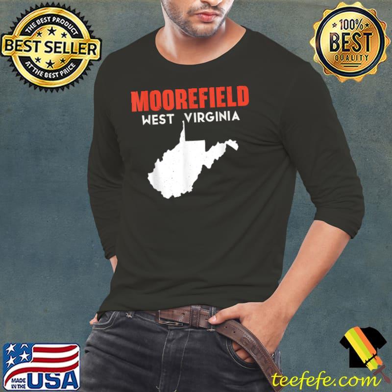 Moorefield West Virginia USA State America Travel T-Shirt Long Sleeve Tee Moorefield West Virginia USA State America Travel T-Shirt Long Sleeve Tee