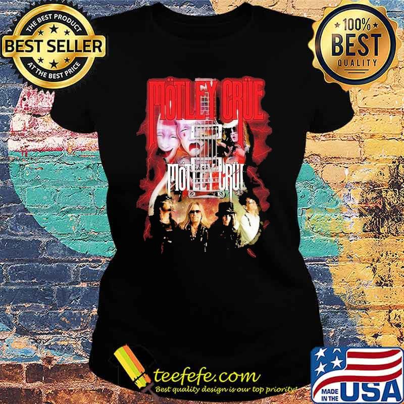 Motley Crue Guitar Shirt Ladies tee Motley Crue Guitar Shirt Ladies tee
