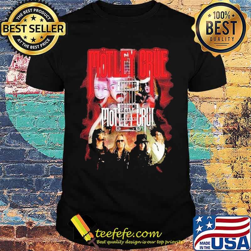 Motley Crue Guitar Shirt Motley Crue Guitar Shirt