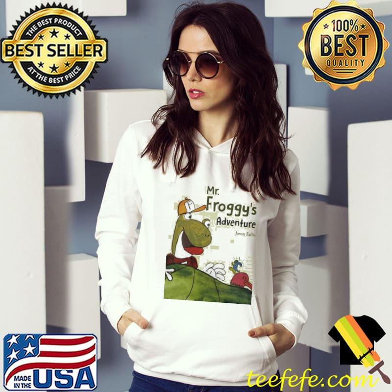Mr froggy's adventure funny pig design classic s Hoodie Mr froggy's adventure funny pig design classic s Hoodie