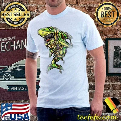 Mummy Shark Halloween T-Shirt