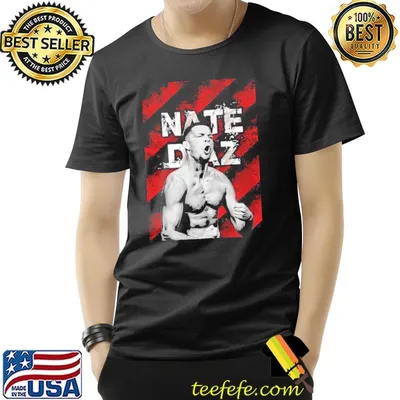 Nate diaz vintage graphic ufc classic shirt