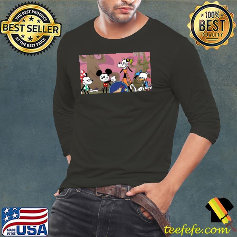New game of nintendo switch mickey and friends disney illusion island classic s Long Sleeve Tee New game of nintendo switch mickey and friends disney illusion island classic s Long Sleeve Tee