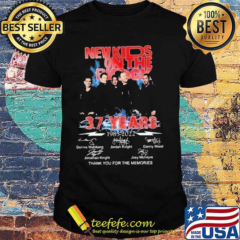 New Kids On The Block 37 Years shirt
