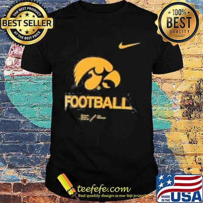 Nike Iowa Hawkeyes Football Shirt