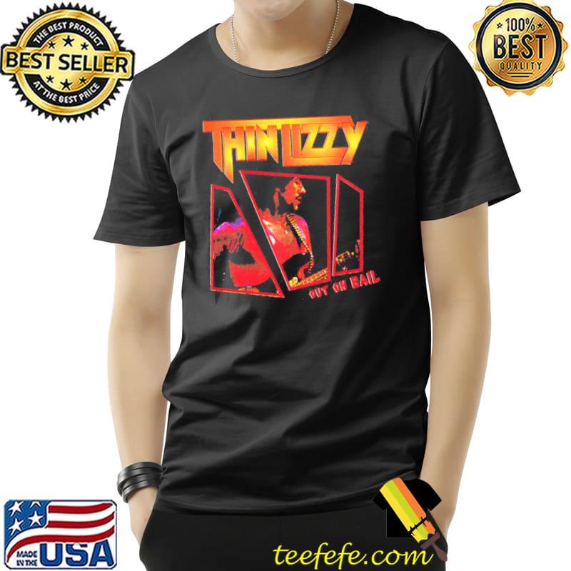 No comment thin lizzy out on bail shirt No comment thin lizzy out on bail shirt