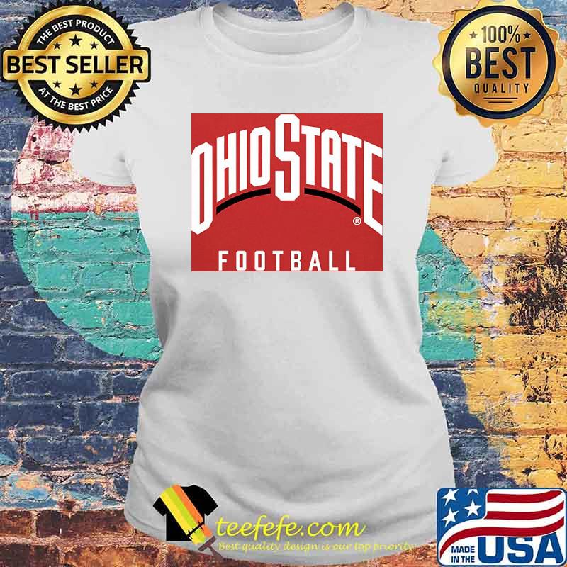 Ohio State Buckeyes Football Scarlet Shirt Laides tee Ohio State Buckeyes Football Scarlet Shirt Laides tee