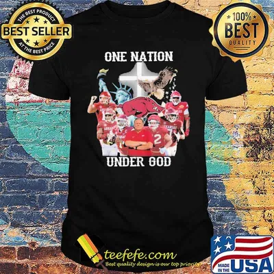One Nation Under God Arkansas Shirt