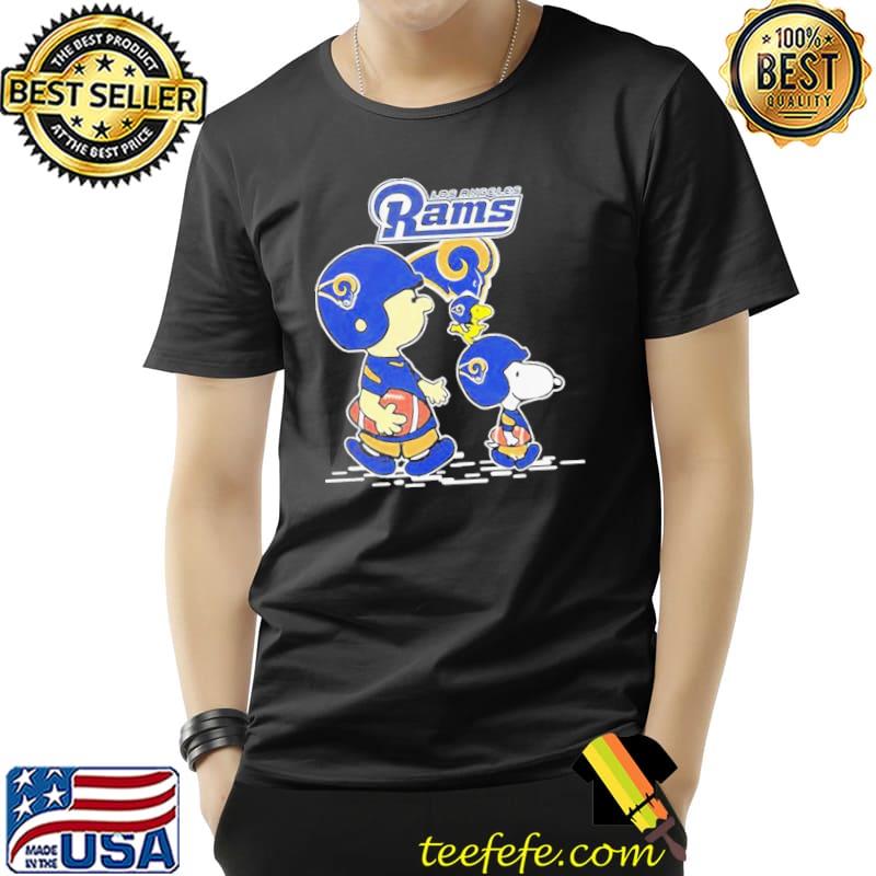 Peanuts characters los angeles rams classic shirt Peanuts characters los angeles rams classic shirt
