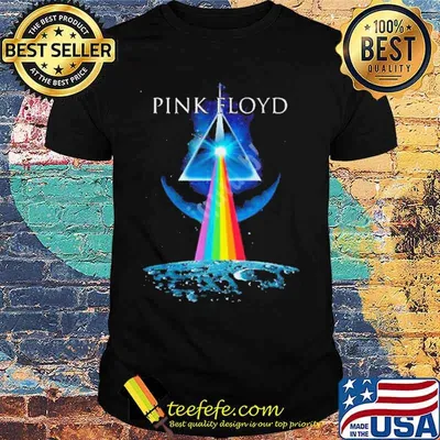 Pink Floyd Rainbows Moon Shirt