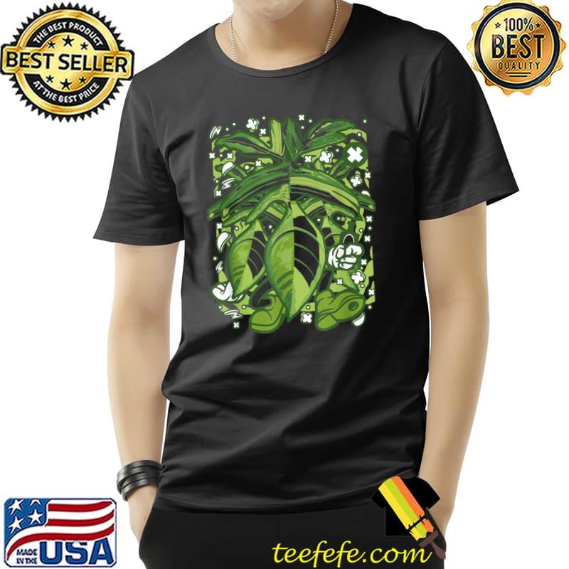 Plant Leaf Cartoon Florida Beauty Philo T-Shirt