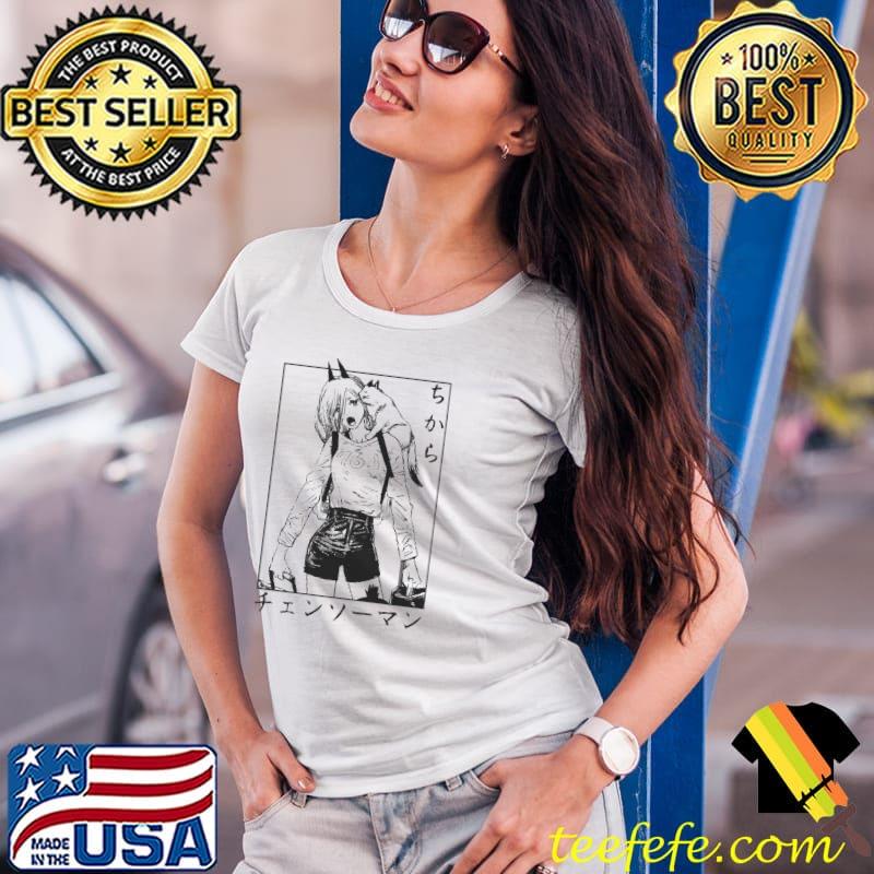 Power with cat chainsaw man power trending s Ladies Tee Power with cat chainsaw man power trending s Ladies Tee