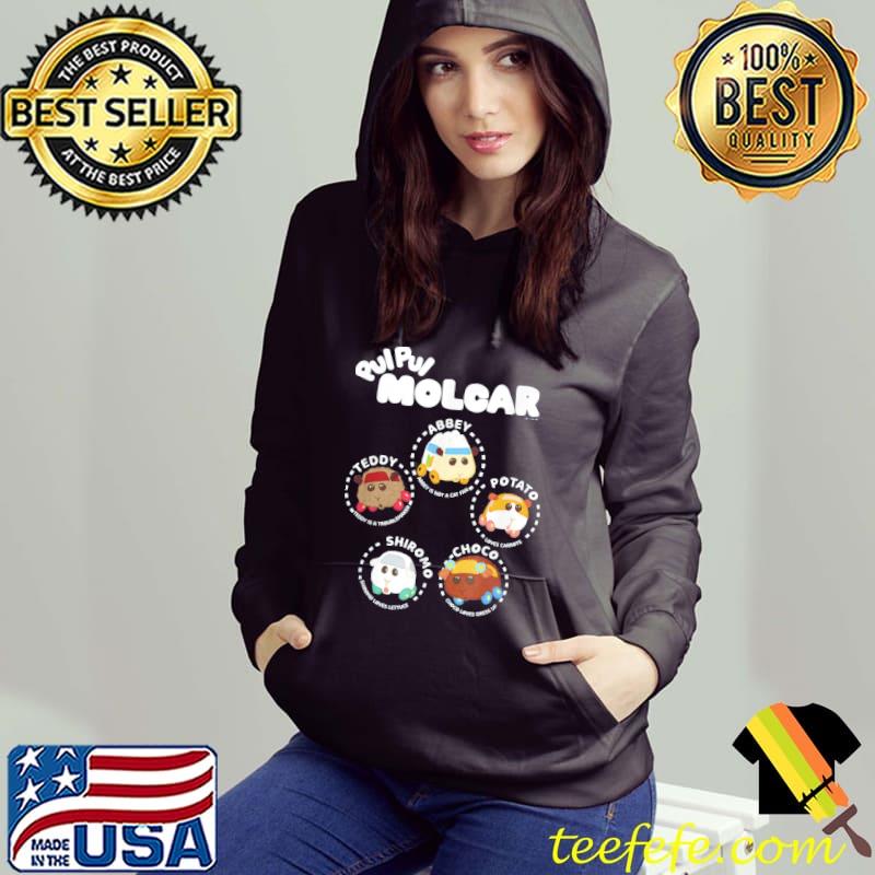 PuI puI molcar Guinea pig textbook portraits s Hoodie PuI puI molcar Guinea pig textbook portraits s Hoodie