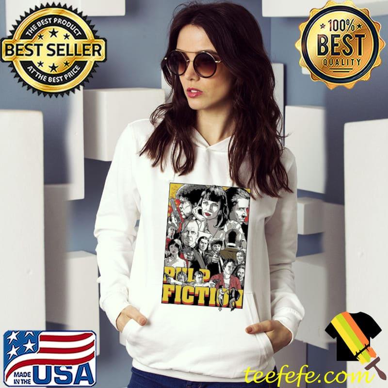 Pulp fiction poster tarantino 90s meme trending s Hoodie Pulp fiction poster tarantino 90s meme trending s Hoodie