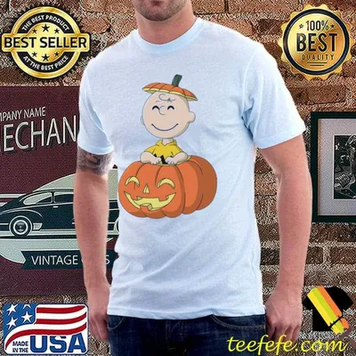 Pumpkin patch Charlie brown funny vintage Charlie brown halloween classic shirt