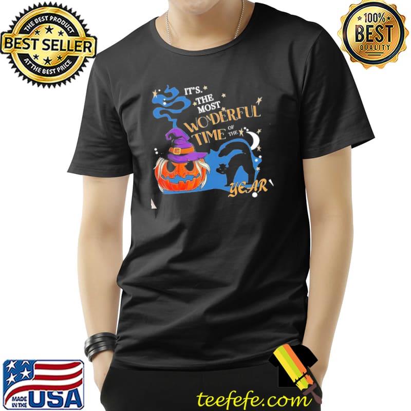 Pumpkin tit's the most wonderful time halloween trending shirt