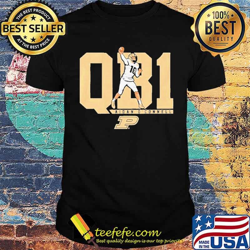 Purdue Football Aidan O’connell QB1 Shirt Purdue Football Aidan O’connell QB1 Shirt