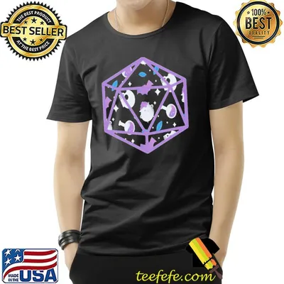 Purple halloween dice shirt