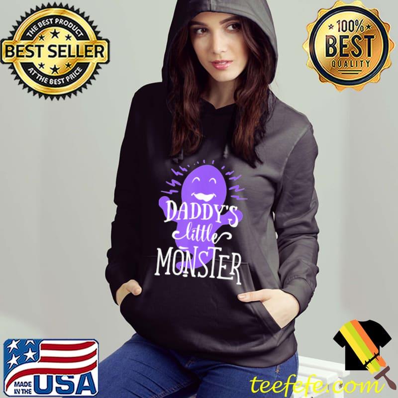 Purple little monster single dad halloween trending s Hoodie Purple little monster single dad halloween trending s Hoodie