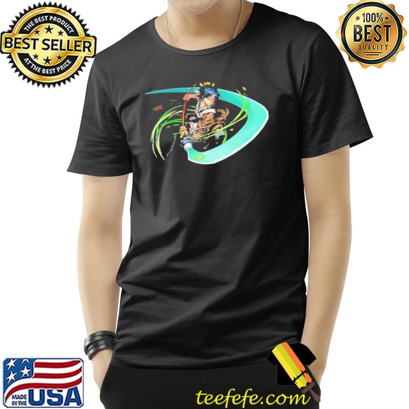 Puzzle and dragon sinbad aesthetic art graphic shirt