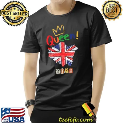 Queen elizabeth's platinum jubilee 2022 uk flag T-Shirt