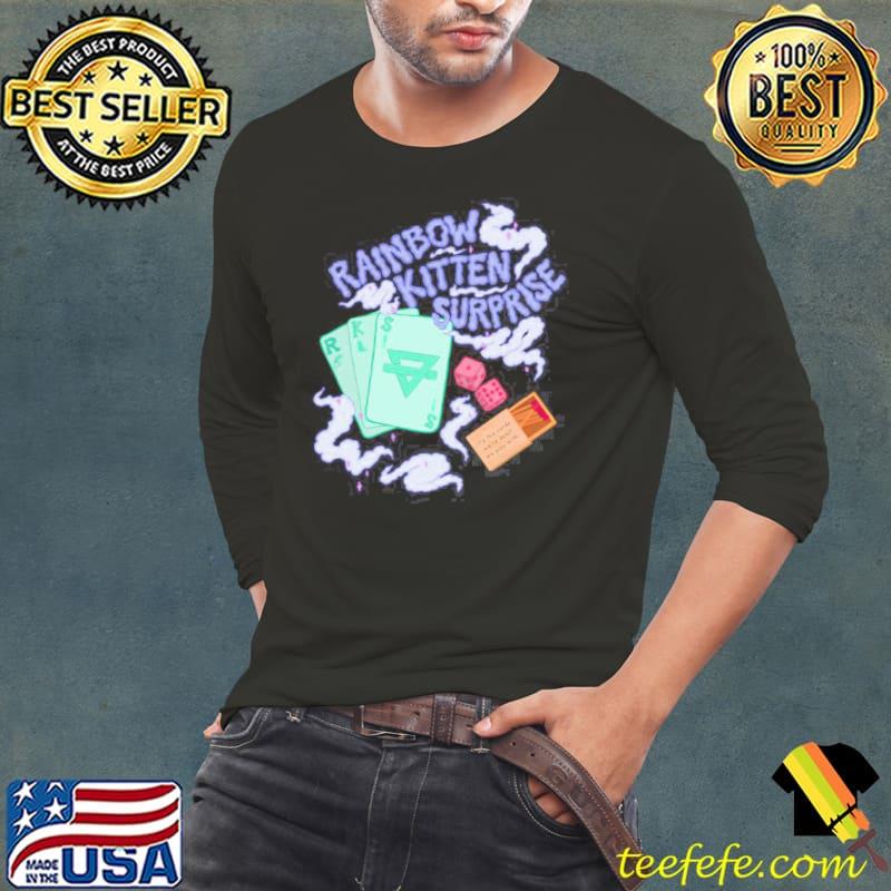 Rainbow kitten surprise s Long Sleeve Tee Rainbow kitten surprise s Long Sleeve Tee