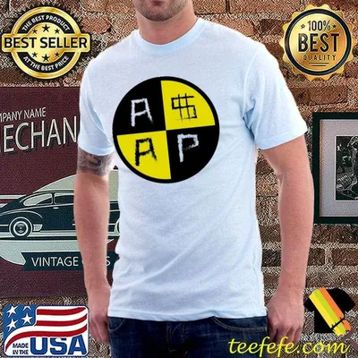 Rap hip hop asap rocky logo desig classic shirt