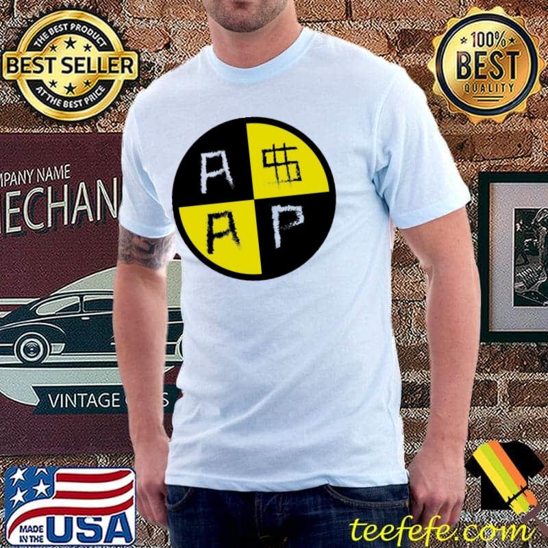 Rap hip hop asap rocky logo desig classic  shirt