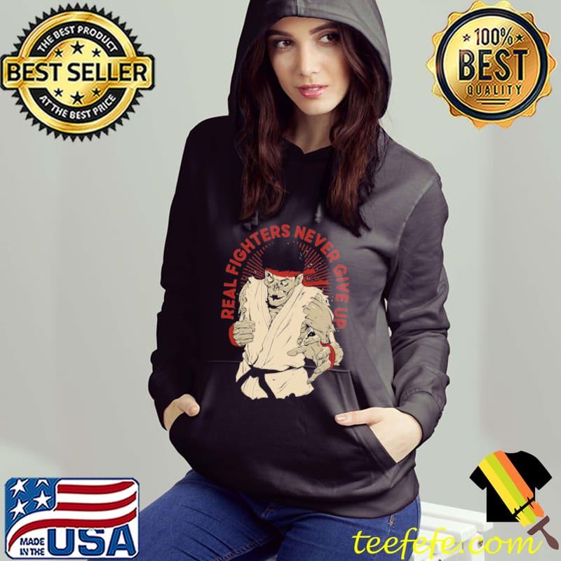 Real fighters never give up round 99 Cobra kaI halloween classic s Hoodie Real fighters never give up round 99 Cobra kaI halloween classic s Hoodie