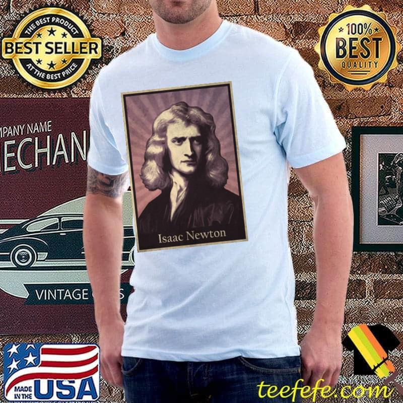 Retro design isaac newton shirt Retro design isaac newton shirt
