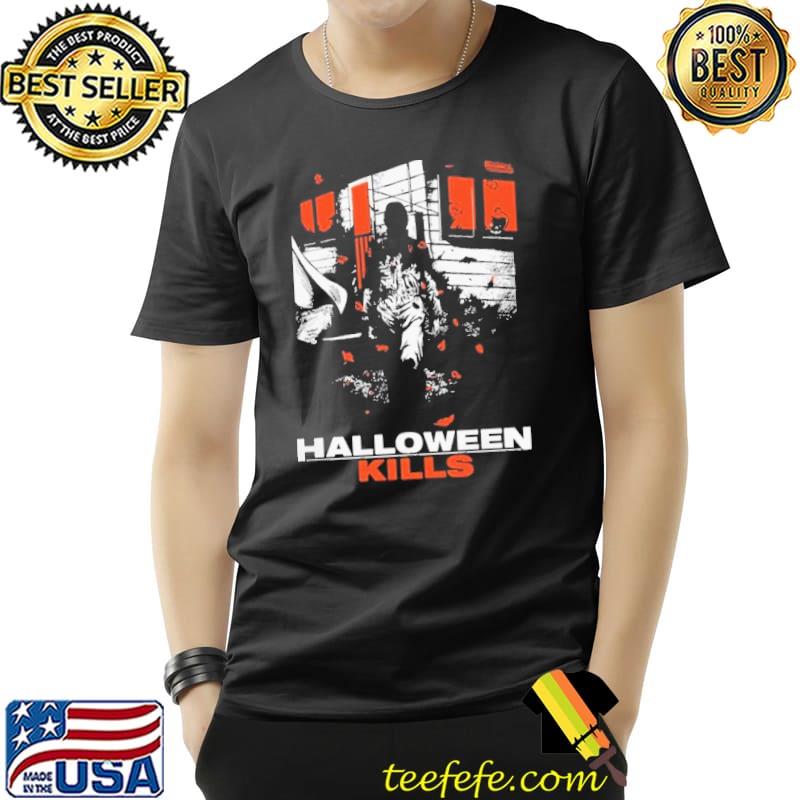 Retro horror movie kills vintage halloween trending shirt