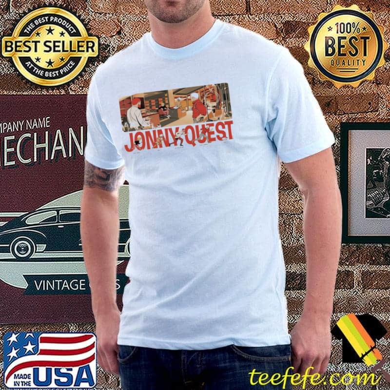 Retro jonny quest colored art shirt Retro jonny quest colored art shirt
