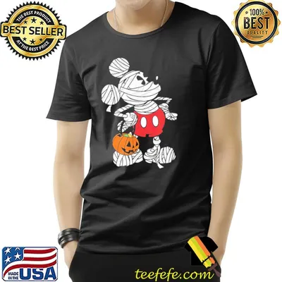 Retro mickey mouse mummy halloween trending shirt