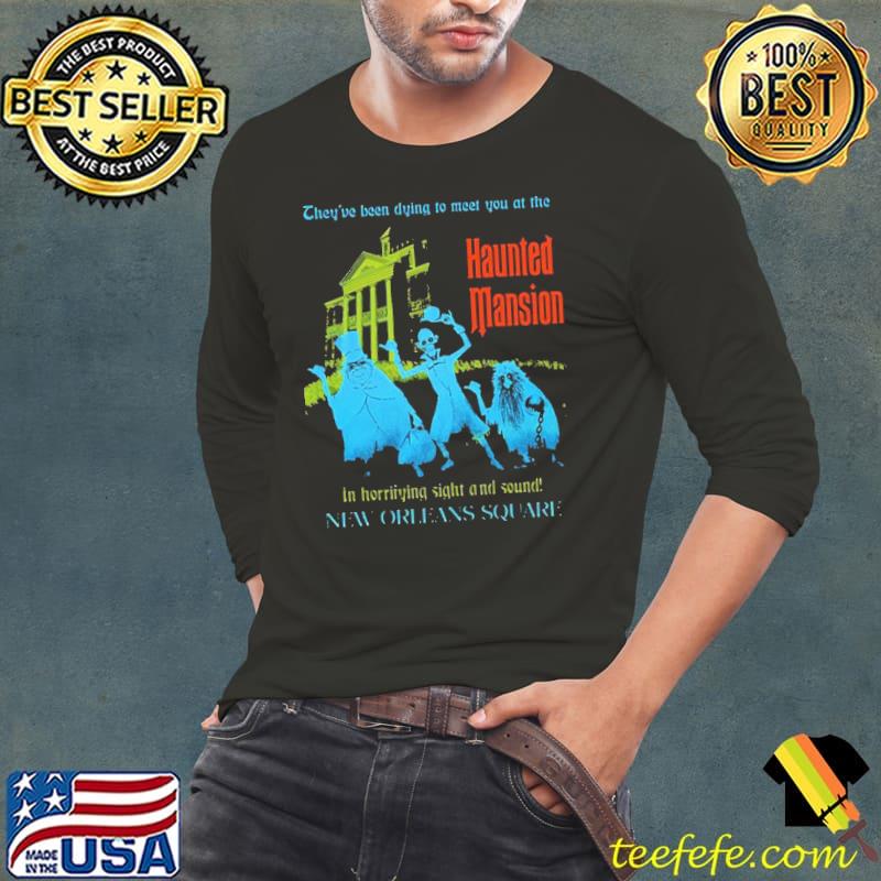 Retro vintage the haunted mansion hat box disneyland halloween trending s Long Sleeve Tee Retro vintage the haunted mansion hat box disneyland halloween trending s Long Sleeve Tee