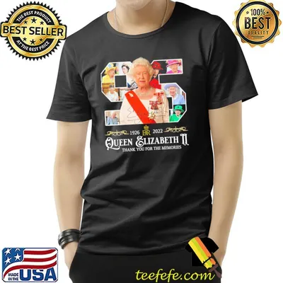 Rip queen elizabeth iI signature thank you for the memories halloween trending shirt