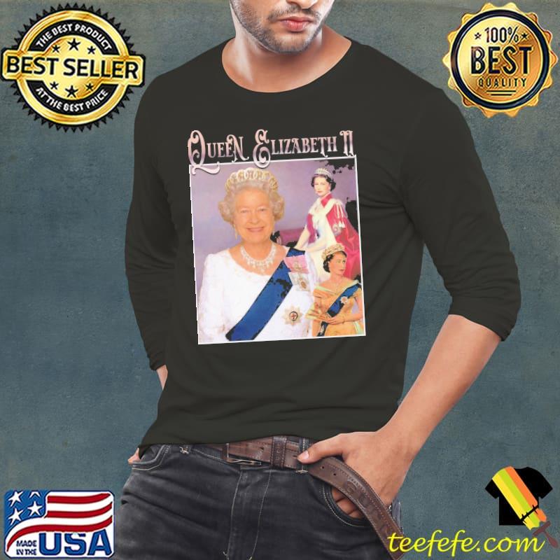 Rip queen elizabeth iI vintage queen of engalnd halloween trending s Long Sleeve Tee Rip queen elizabeth iI vintage queen of engalnd halloween trending s Long Sleeve Tee