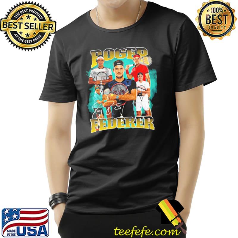 Roger federer 19982022 thanks for memories classic shirt