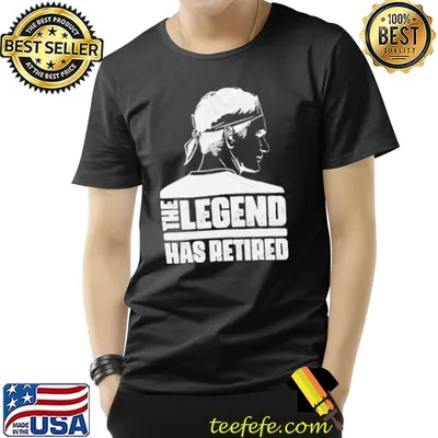 Roger federer the legend has retired classic shirt