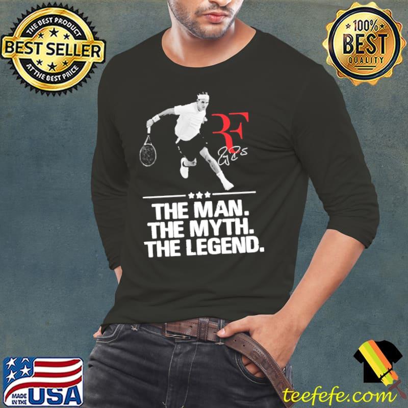 Roger federer the man the myth the legend s Long Sleeve Tee Roger federer the man the myth the legend s Long Sleeve Tee