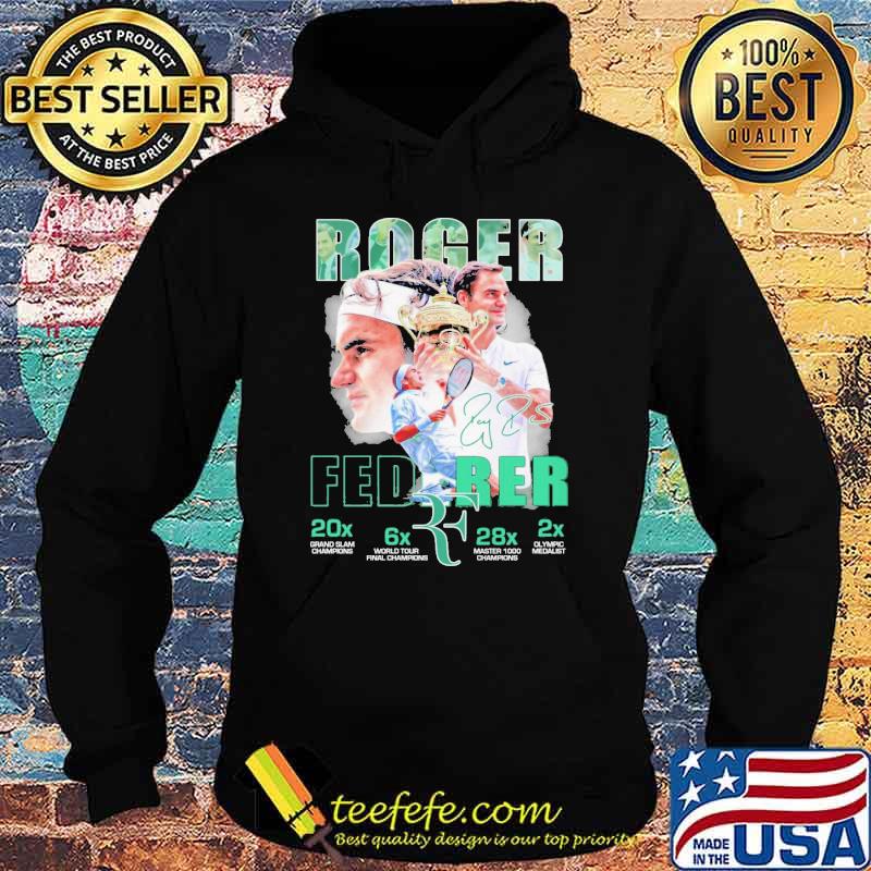 Roger Fedrer Tennis Champion Shirt Hoodie Roger Fedrer Tennis Champion Shirt Hoodie