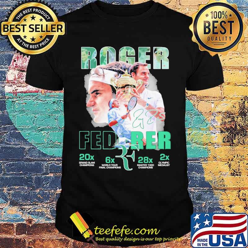 Roger Fedrer Tennis Champion Shirt Roger Fedrer Tennis Champion Shirt