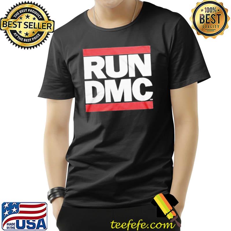 Run dmc logo rap rock music trending classic shirt