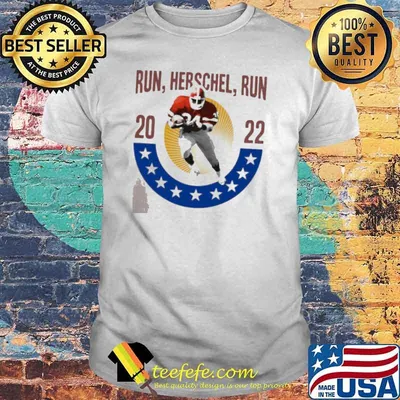 Run herschel Football herschel walker for senate Georgia 2022 shirt