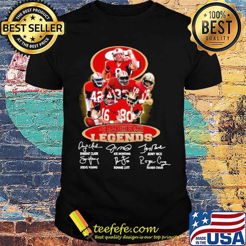 San Francisco 49ers Legends Shirt - Teefefe Premium ™ LLC